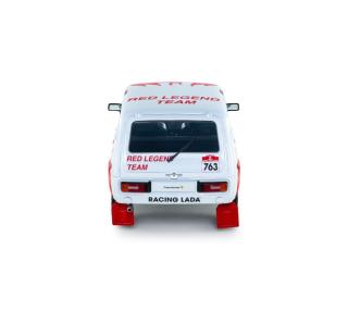 LADA NIVA WHITE #763 M.JACOBER/S.MILJIC DAKAR CLASSIC 2022 S1807308 Solido 1:18 Metallmodell